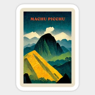 Machu Picchu Sticker